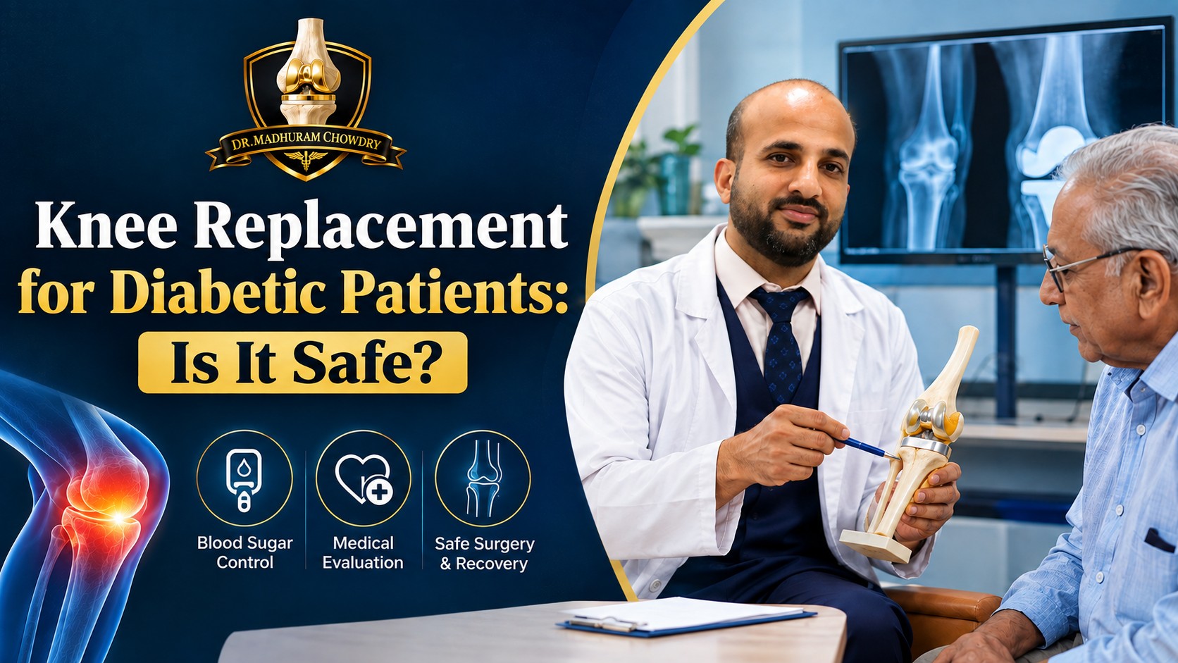 Knee Replacement for Diabetic Patients: Is It Safe?