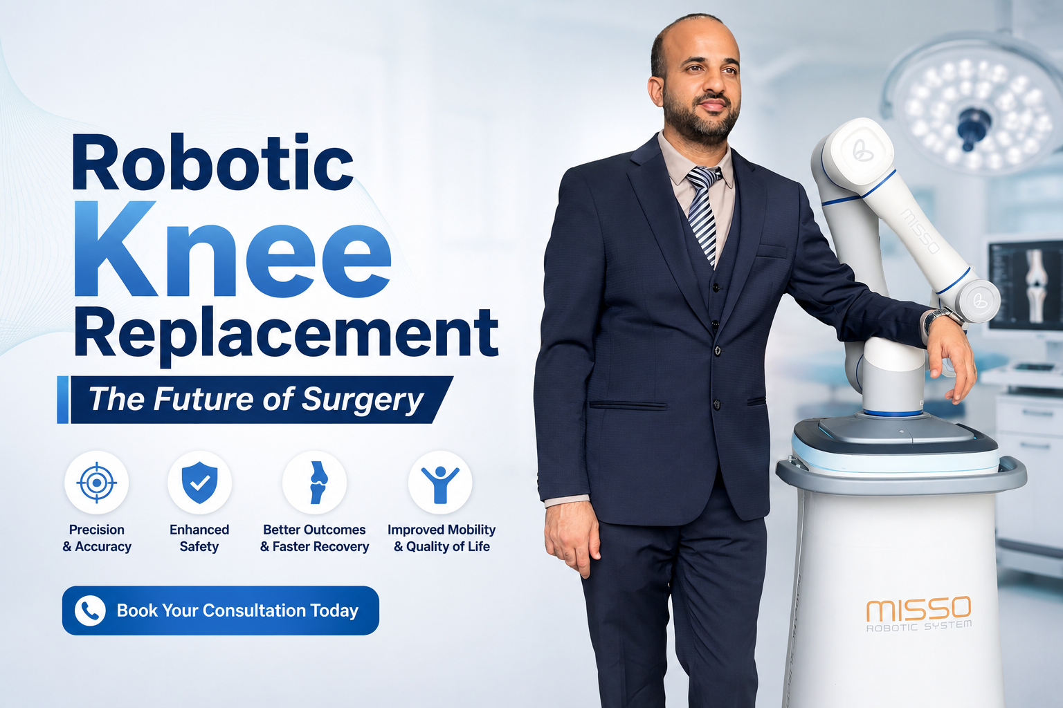 Robotic Knee Replacement in Mysore